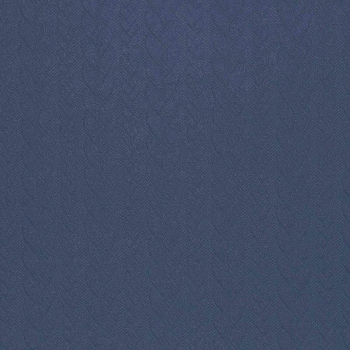 Strikstof Flettet Mønster Mørk Jeans - (Fashion Stoffer)