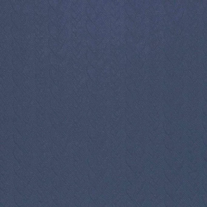 Gebreide Kabel Jacquard Stof Donker Jeans Gebreide Kabel Jacquard Stof Donker Jeans - (Mode Stoffen)