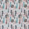 Cotton Poplin Digital Print - Wolf In Forest Cotton Poplin Digital Print - Wolf In Forest - (Cotton Poplin Printed)