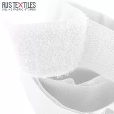 Nastro Velcro Da Cucire Bianco 20mm (Per 25 metri)