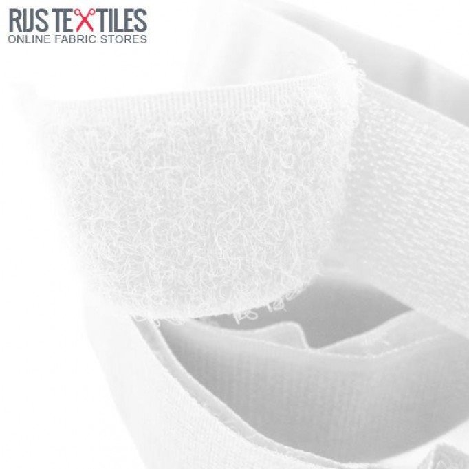 Nastro Velcro Da Cucire Bianco 20mm (Per 25 metri) - (Nastri)