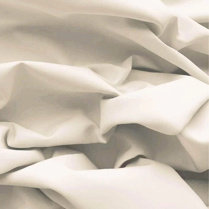 Popeline Di Cotone Tessuto Beige Naturel - (Popeline Di Cotone Tessuto)