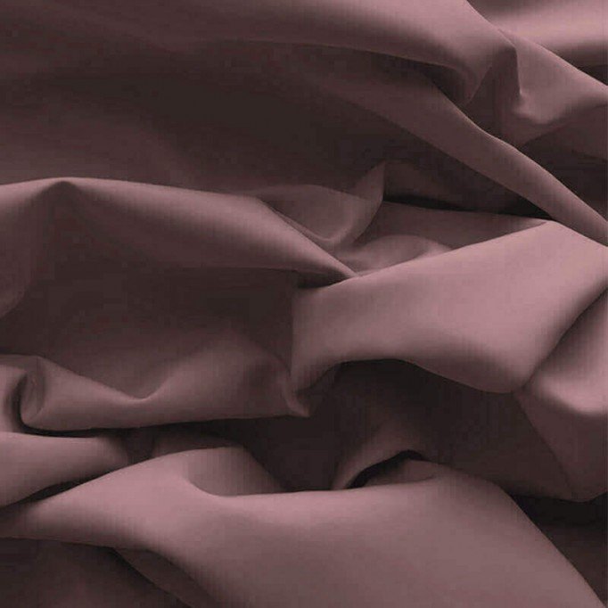 Katoenen Poplin Stof Oud Mauve - (Katoenen Poplin Stoffen)