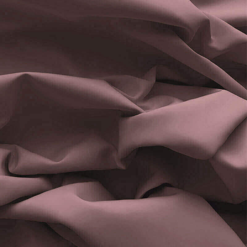 Katoenen Poplin Stof Oud Mauve