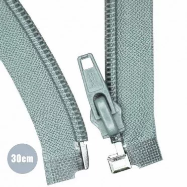 Cerniera Lampo Divisibile YKK Antico Verde 30CM Nylon - (Divisibile Cerniera Lampo YKK In Plastica)