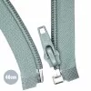 Deelbare Spiraalrits YKK Oud Groen (257) 40CM Nylon