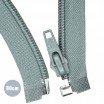 Divisible Spiral Zipper YKK Old Green (257) 80CM Divisible Zipper YKK Old Green 80CM Nylon - (Divisible Nylon Zippers YKK)