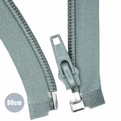 Divisible Spiral Zipper YKK Old Green (257) 80CM Nylon Divisible Spiral Zipper YKK Old Green (257) 80CM Nylon