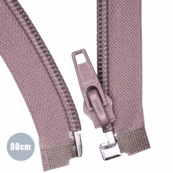 Divisible Spiral Zipper YKK Old Pink (221) 80CM Nylon