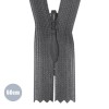 Fermetures Éclair Invisible Gris Foncé (306) YKK 60CM Non Séparable