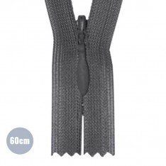 Invisible Zipper Dark Grey (306) YKK 60CM Not Divisible