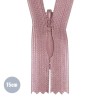 Invisible Zipper Old Pink (221) YKK 15CM Not Divisible