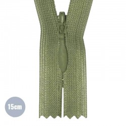 Verdecktem Reißverschluss Olive (566) YKK 15CM Nicht Teilbar 