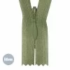 Verdecktem Reißverschluss Olive (566) YKK 60CM Nicht Teilbar