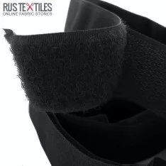 Nastro Velcro Da Cucire Nero 20mm (Per 25 metri)