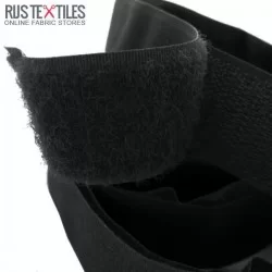 Sew In Velcro Ribbon Black 20mm (Per 25 Meter) Sew In Velcro Ribbon Black 20mm (Per 25 Meter)