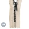 Metal Zipper YKK Not Divisible Beige (573) 15CM