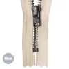 Metal Zipper YKK Not Divisible Beige (573) 18CM