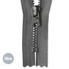 Metal Zipper YKK Not Divisible Dark Grey (306) 18CM