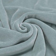 Nicky Velour Fabric Old Green