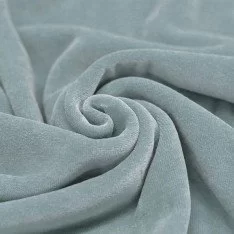 Nicky Velour Fabric Old Green