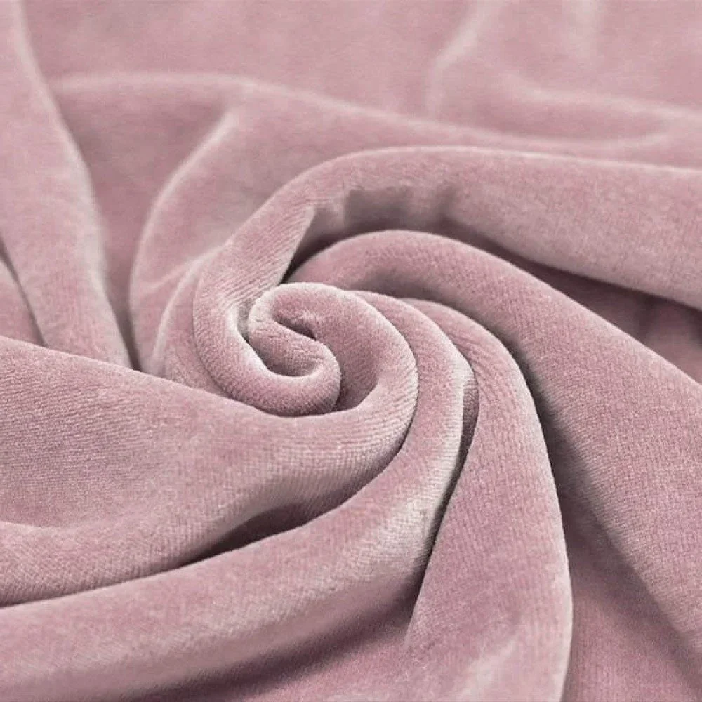 Nicky Velour Fabric Old Pink Nicky Velour Fabric Old Pink - (Nicky Velour Fabric)