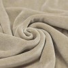 Tessuto Velluto Di Cotone Nicky Beige Scuro