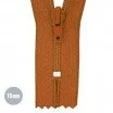 Spiralreißverschluss Cognac (102) 15CM Nylon Nicht Teilbar Reißverschlüsse Cognac 15CM Nylon Nicht Teilbar - (Nicht Teilbar YKK Reissverschlüsse Nylon)