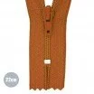 Fermeture Éclair Spirale Cognac (102) 22CM Nylon Non Séparable Fermetures Éclair Cognac 22CM Nylon Non Séparable - (Non Séparable Fermetures Éclair Nyon YKK)