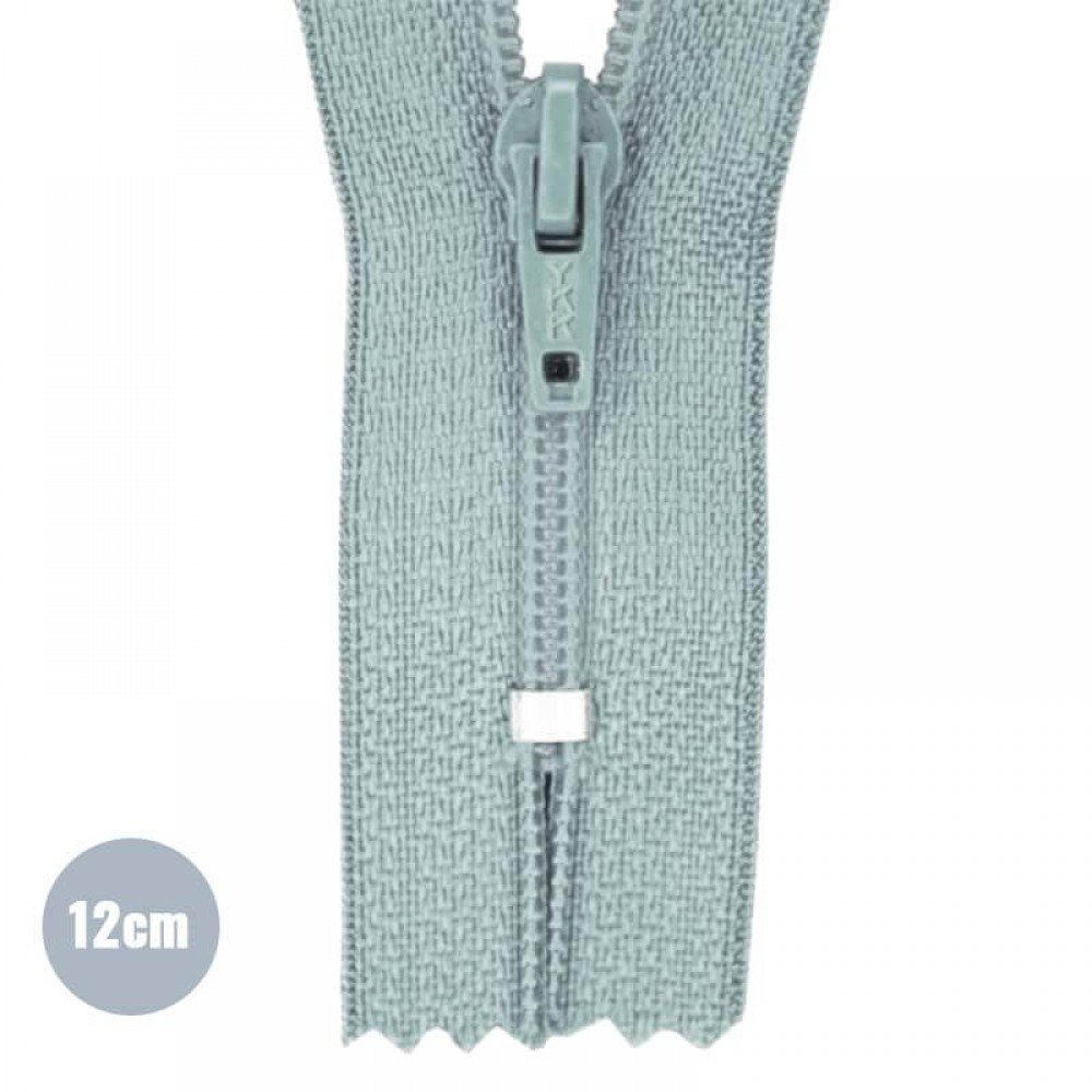 Spiral Lynlås YKK Gammel Grøn (257) 12CM Nylon Ikke Delbar