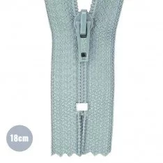 Japonrits YKK Oud Groen (257) 18CM Nylon Niet Deelbaar