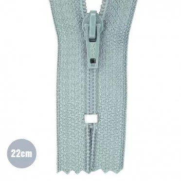 Lynlås YKK Gammel Grøn 22CM Nylon Ikke Delbar - (Ikke Delbar YKK Lynlåse Kunststof)