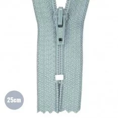 Japonrits YKK Oud Groen (257) 25CM Nylon Niet Deelbaar