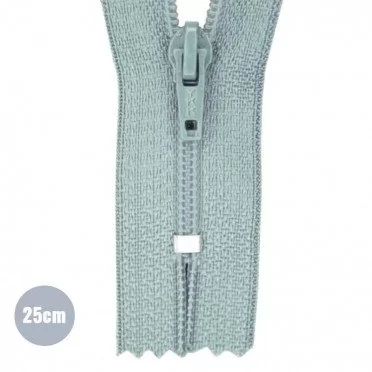 Zipper YKK Old Green 25CM Nylon Not Divisible - (Not Divisible Nylon Zippers YKK)
