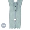 Coil Zipper YKK Old Green (257) 30CM Nylon Not Divisible