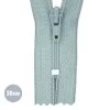 Coil Zipper YKK Old Green (257) 30CM Nylon Not Divisible