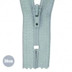 Japonrits YKK Oud Groen (257) 30CM Nylon Niet Deelbaar