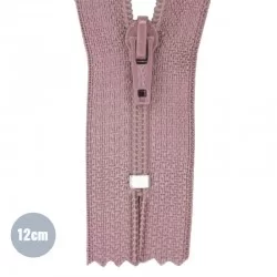 Cerniera Lampo Spirale YKK Rosa Antico (221) 12CM Nylon Non Separabile