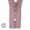 Zamki Błyskawiczne Spiralne YKK Stary Różowy (221) 22CM Nierozdzielcze Coil Zipper YKK Stary Różowy 22CM Nylon Not Divisible Zamki Błyskawiczne Spiralne Nierozdzielcze YKK