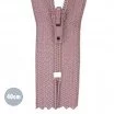 Fermeture Éclair Spirale Rose Vieux 40CM Nylon Fermetures Éclair Rose Vieux 40CM Nylon Non Séparable - (Non Séparable Fermetures Éclair Nyon YKK)