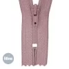 Japonrits YKK Oud Roze (221) 60CM Nylon Niet Deelbaar