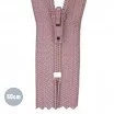 Rits YKK Oud Roze 60CM Nylon Niet Deelbaar - (Niet Deelbare Nylon Ritsen YKK)