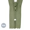 Spiralreißverschluss Olive (566) 15CM Nylon Nicht Teilbar