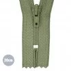 Coil Zipper YKK Olive (566) 20CM Nylon Not Divisible Zipper YKK Olive 20CM Nylon Not Divisible - (Not Divisible Nylon Zippers YKK)