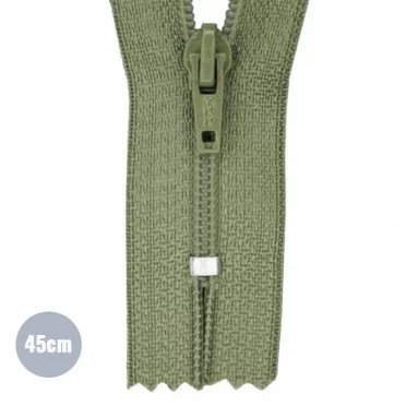 Reißverschlüsse Alt Grün 45CM Nylon Nicht Teilbar - (Nicht Teilbar YKK Reissverschlüsse Nylon)