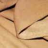 Tissu Sweat Molleton Chameau