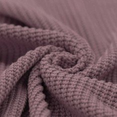 Big Knit Fabric Old Mauve