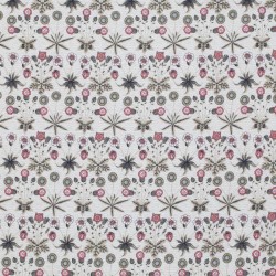 Jersey Cotton Fabric Digital Print - Retro Vibes Beige