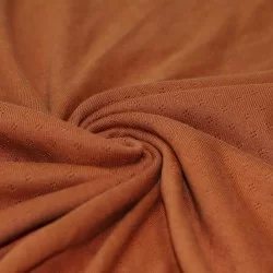 Tessuto A Maglia Pointoille (Mini) Cognac Tessuto A Maglia Pointoille (Mini) Cognac