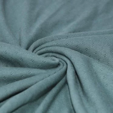 Tessuto A Maglia Pointoille (Mini) Antico Verde - (Jersey Tessuti)